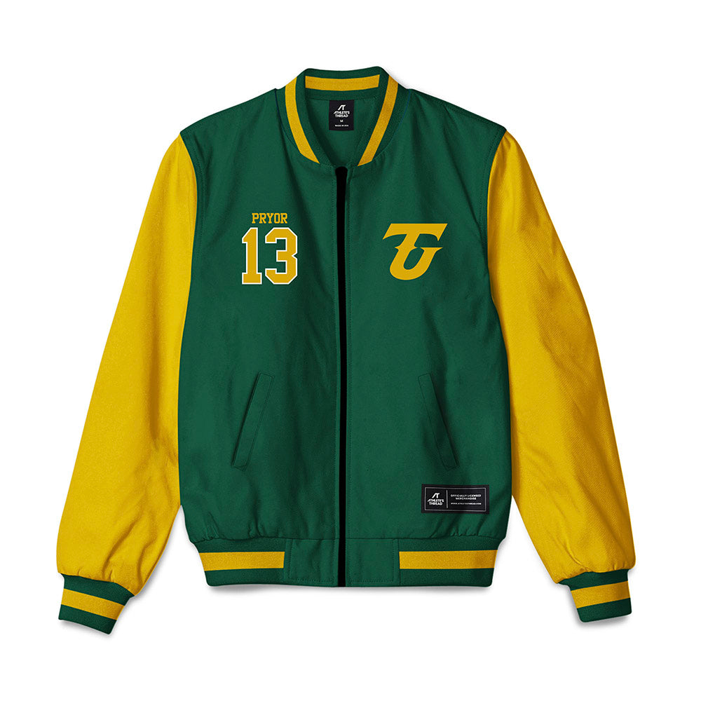 Tiffin - NCAA Men's Lacrosse : Grant Pryor - Bomber Jacket-0