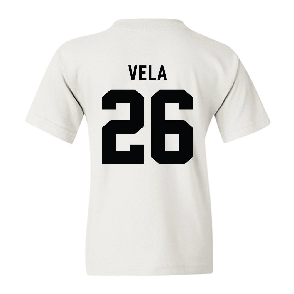 Wofford - NCAA Men's Soccer : Paolo Vela - Classic Shersey Youth T-Shirt-1