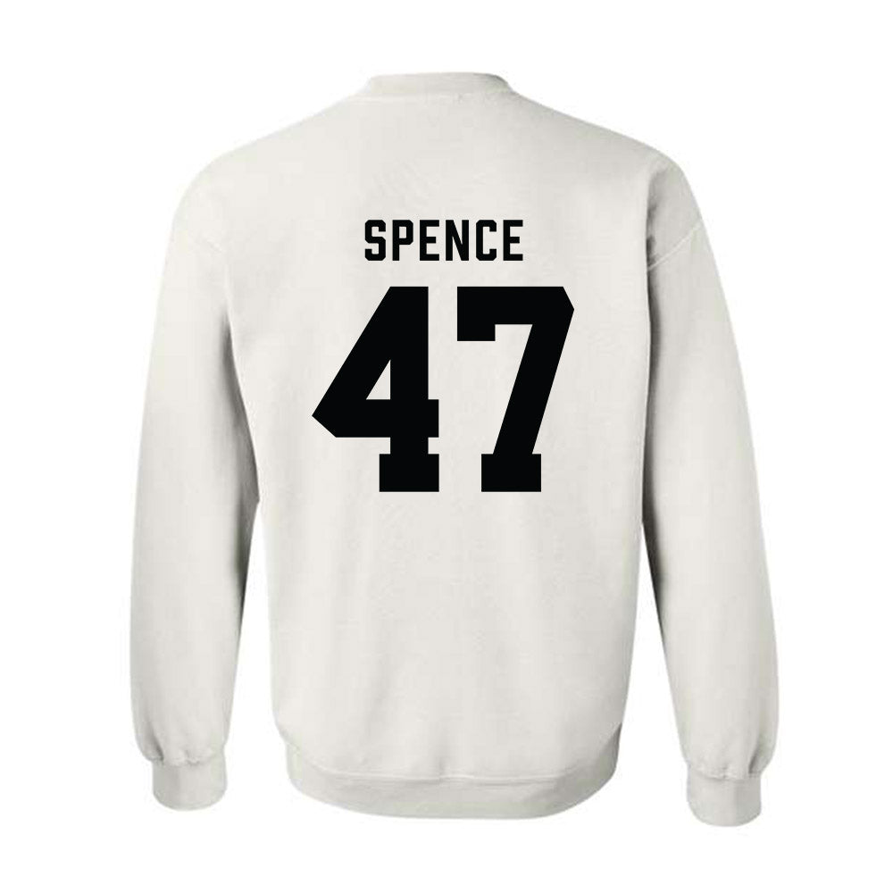 Wofford - NCAA Football : Sam Spence - Classic Shersey Crewneck Sweatshirt-1