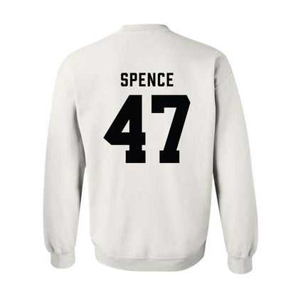 Wofford - NCAA Football : Sam Spence - Classic Shersey Crewneck Sweatshirt-1