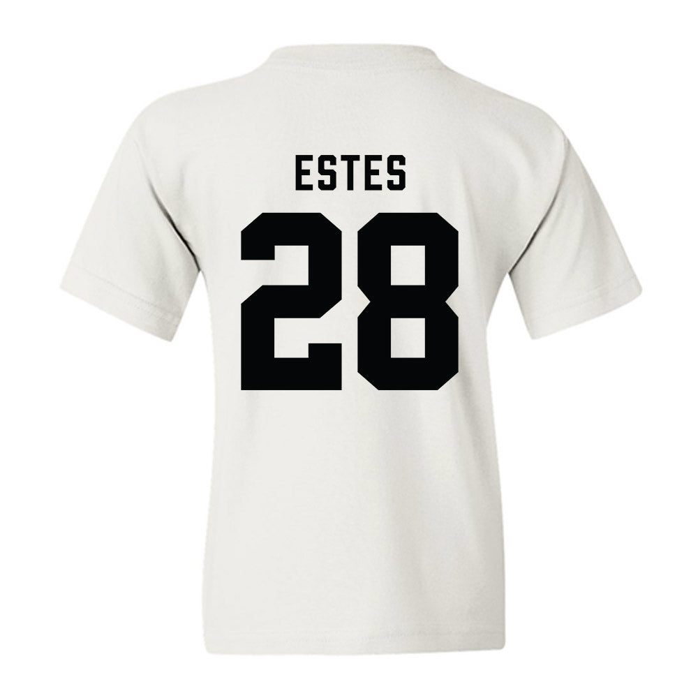 Wofford - NCAA Baseball : Wes Estes - Classic Shersey Youth T-Shirt-1