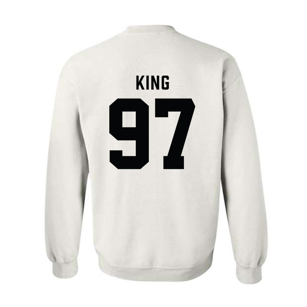Wofford - NCAA Football : John King - Classic Shersey Crewneck Sweatshirt-1