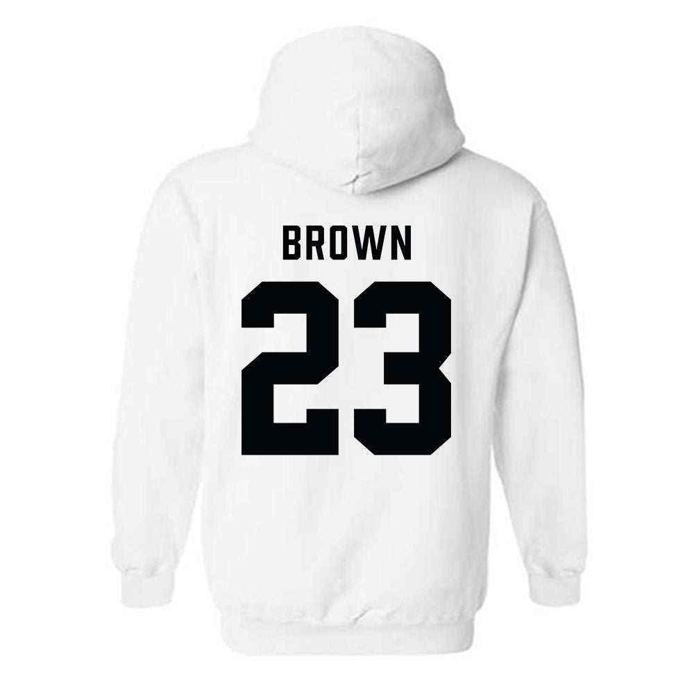 Wofford - NCAA Women's Volleyball : Bradley Brown - Classic Shersey Hooded Sweatshirt-1