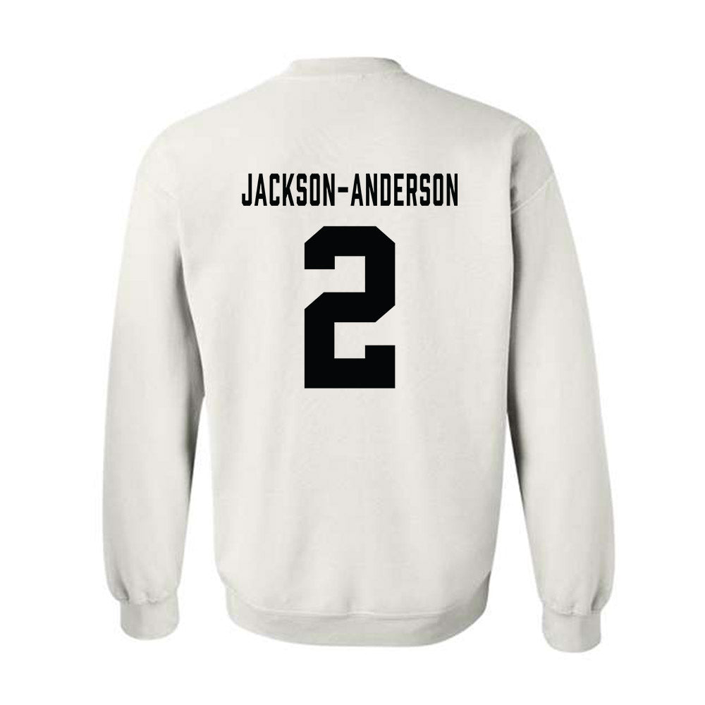 Wofford - NCAA Football : Ihson Jackson-Anderson - Classic Shersey Crewneck Sweatshirt-1