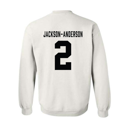 Wofford - NCAA Football : Ihson Jackson-Anderson - Classic Shersey Crewneck Sweatshirt-1