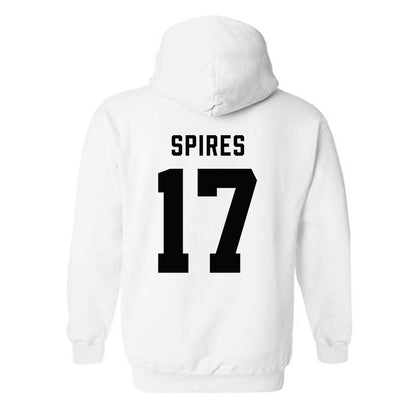 Wofford - NCAA Men's Soccer : Franklin Spires - Classic Shersey Hooded Sweatshirt-1