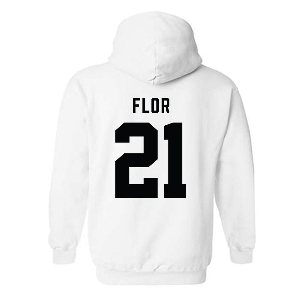 Wofford - NCAA Women's Basketball : Mia Flor - Classic Shersey Hooded Sweatshirt-1