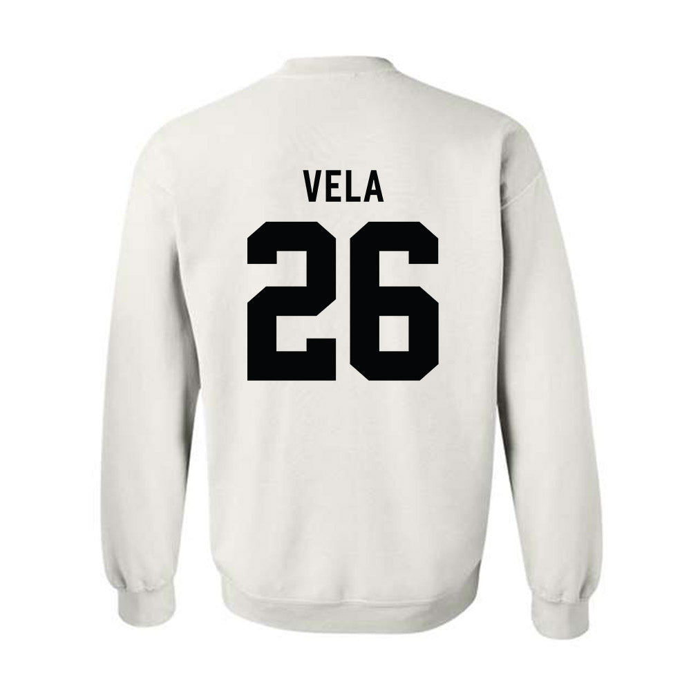 Wofford - NCAA Men's Soccer : Paolo Vela - Classic Shersey Crewneck Sweatshirt-1