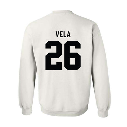 Wofford - NCAA Men's Soccer : Paolo Vela - Classic Shersey Crewneck Sweatshirt-1