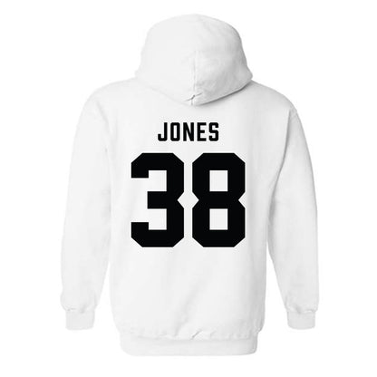 Wofford - NCAA Football : Bridger Jones - Classic Shersey Hooded Sweatshirt-1