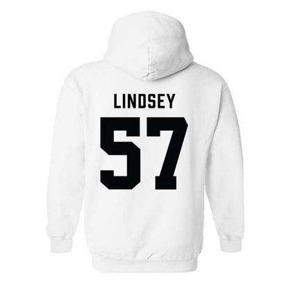 Wofford - NCAA Football : Von Lindsey - Classic Shersey Hooded Sweatshirt-1