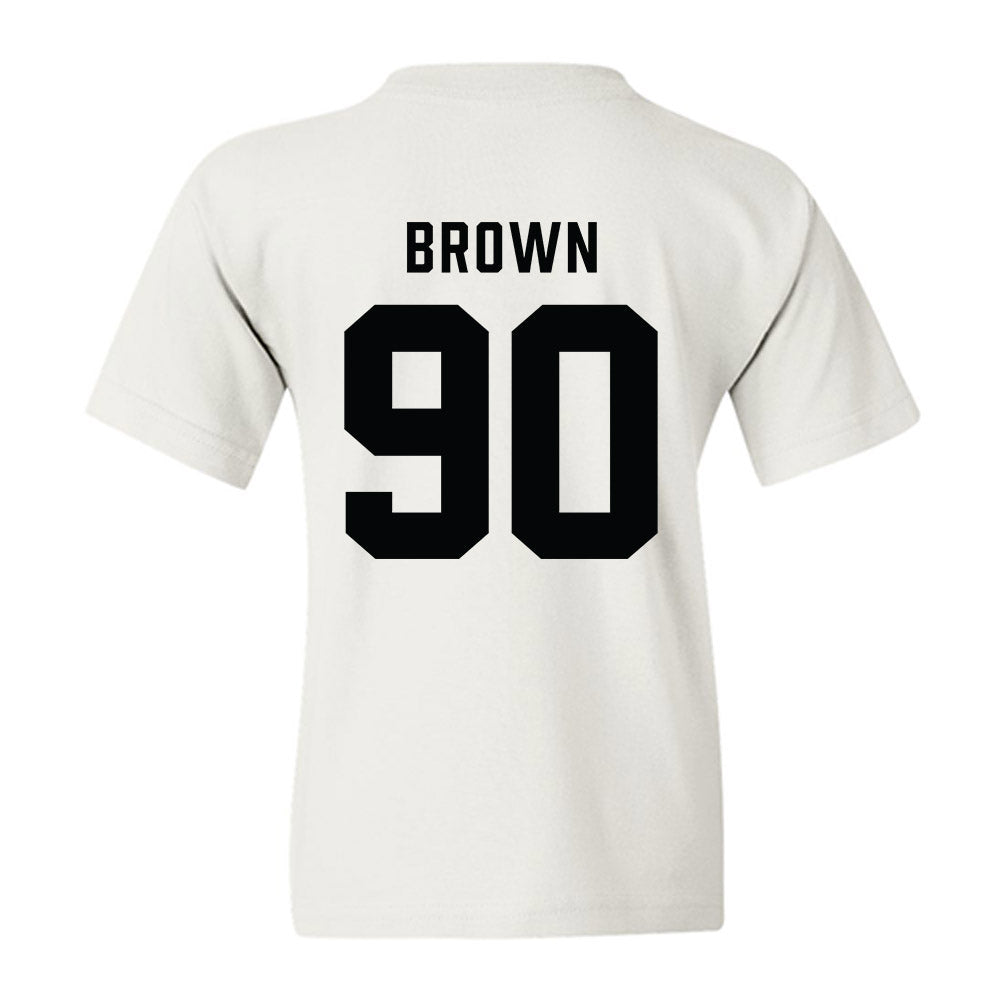 Wofford - NCAA Football : Omarion Brown - Classic Shersey Youth T-Shirt-1