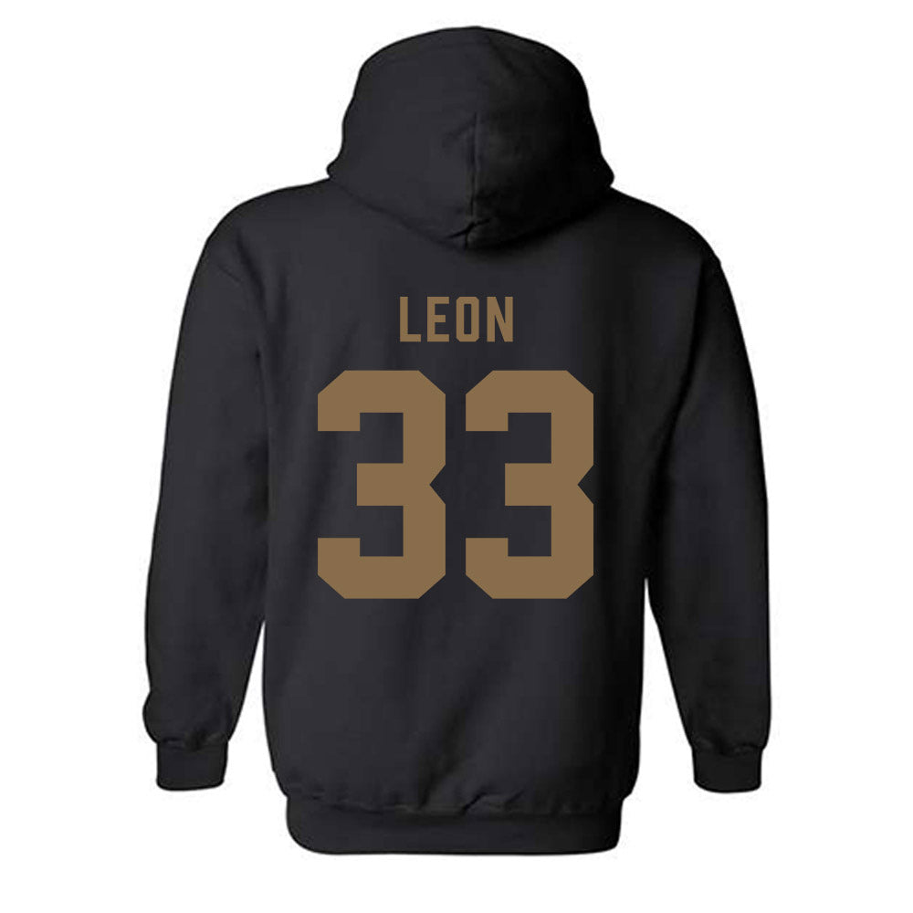 Wofford - NCAA Women's Lacrosse : Mia Leon - Classic Shersey Hooded Sweatshirt-1