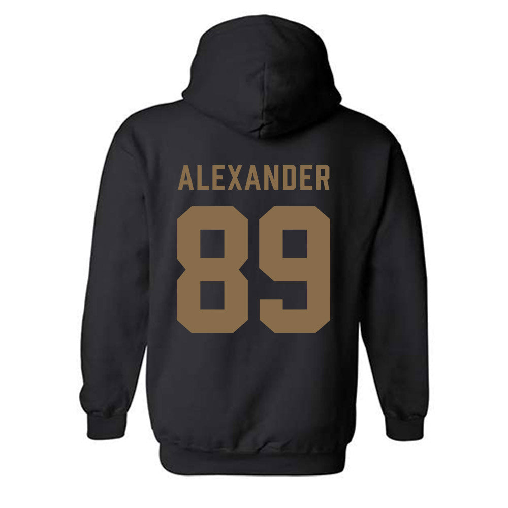 Wofford - NCAA Football : Colby Alexander - Classic Shersey Hooded Sweatshirt-1