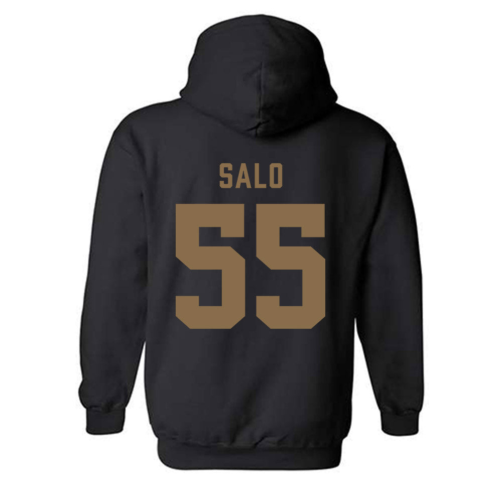  - NCAA Softball : Natalya Salo - Classic Shersey Hooded Sweatshirt-1