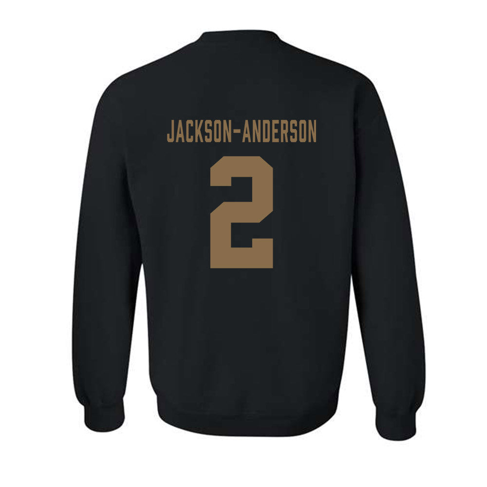 Wofford - NCAA Football : Ihson Jackson-Anderson - Classic Shersey Crewneck Sweatshirt-1