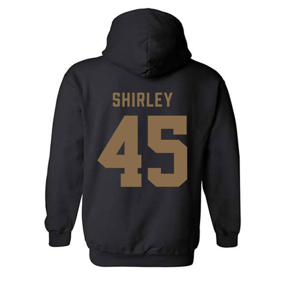 Wofford - NCAA Football : Blake Shirley - Classic Shersey Hooded Sweatshirt-1