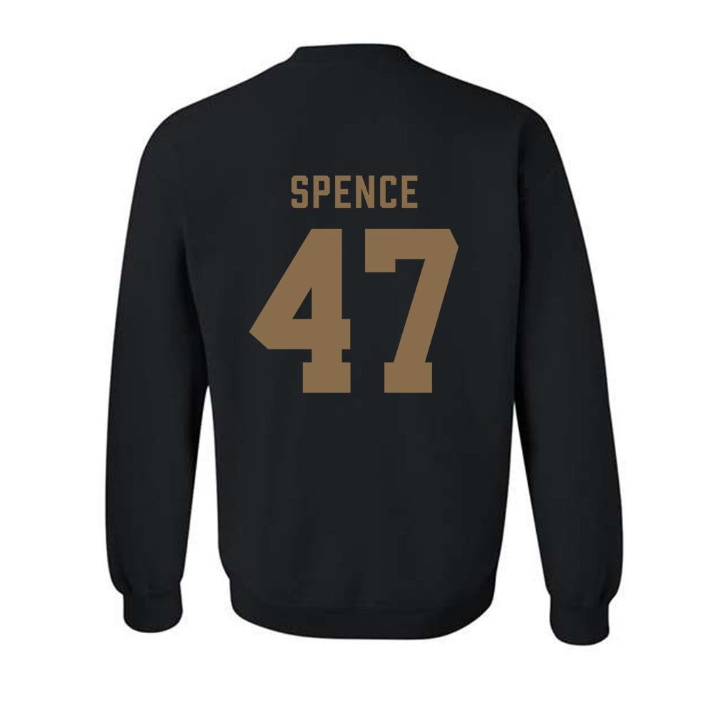 Wofford - NCAA Football : Sam Spence - Classic Shersey Crewneck Sweatshirt-1