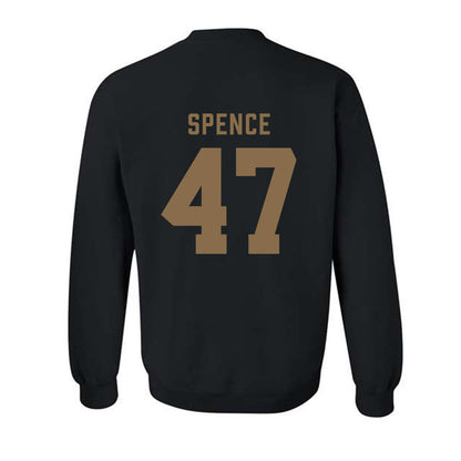 Wofford - NCAA Football : Sam Spence - Classic Shersey Crewneck Sweatshirt-1
