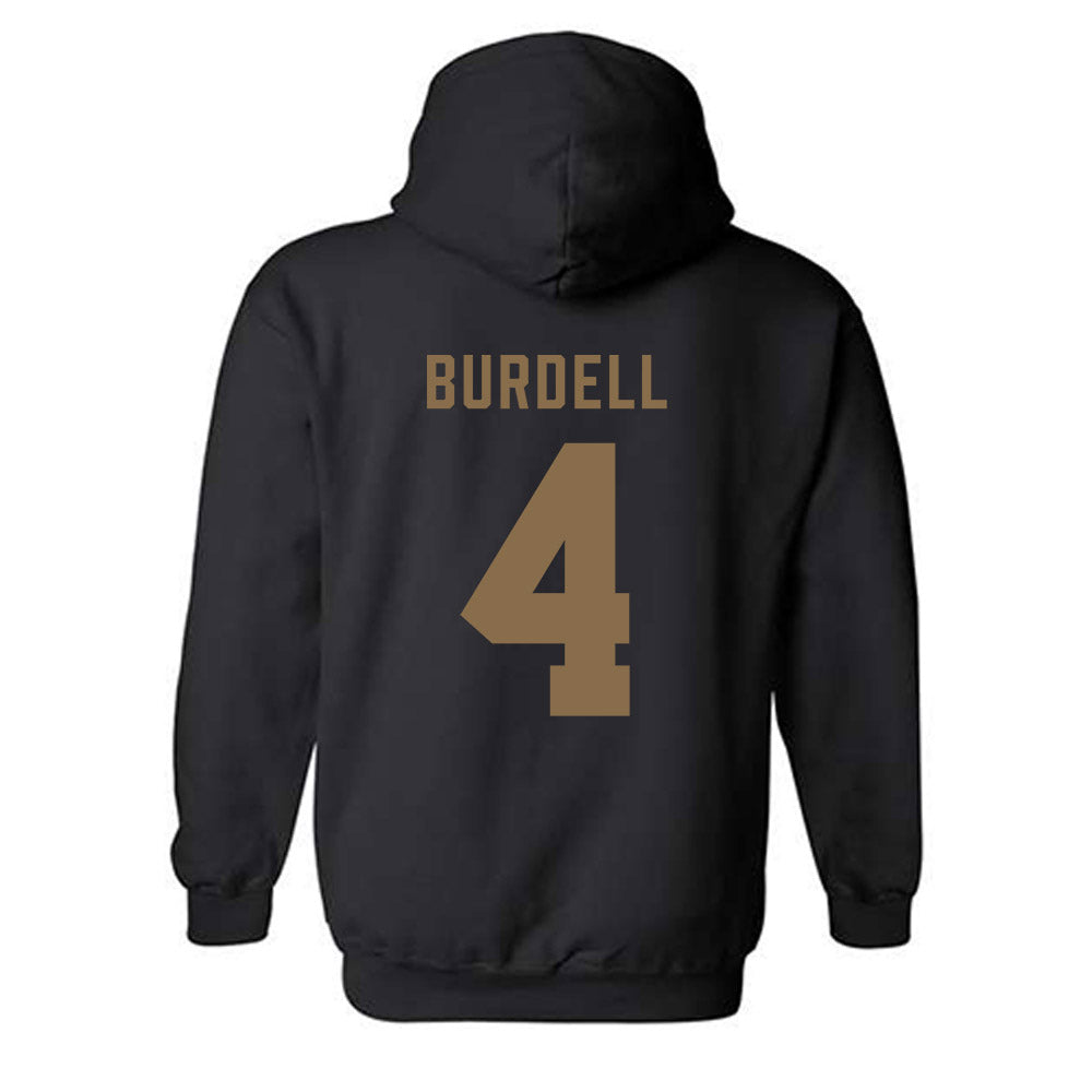 Wofford - NCAA Men's Tennis : Jack Burdell - Classic Shersey Hooded Sweatshirt-1
