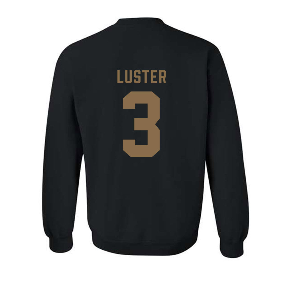Wofford - NCAA Football : Skoot Luster - Classic Shersey Crewneck Sweatshirt-1