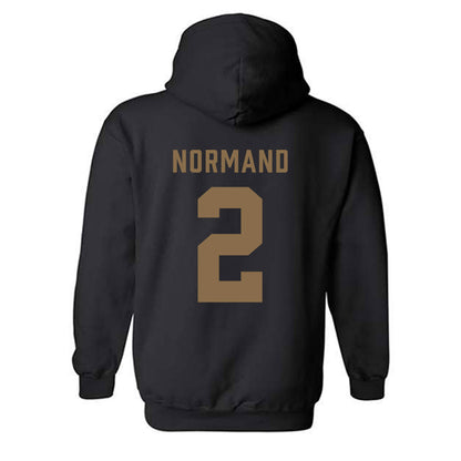 Wofford - NCAA Women's Volleyball : Emily Normand - Classic Shersey Hooded Sweatshirt-1