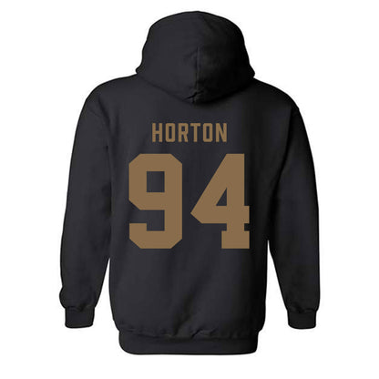 Wofford - NCAA Football : Cooper Horton - Classic Shersey Hooded Sweatshirt-1