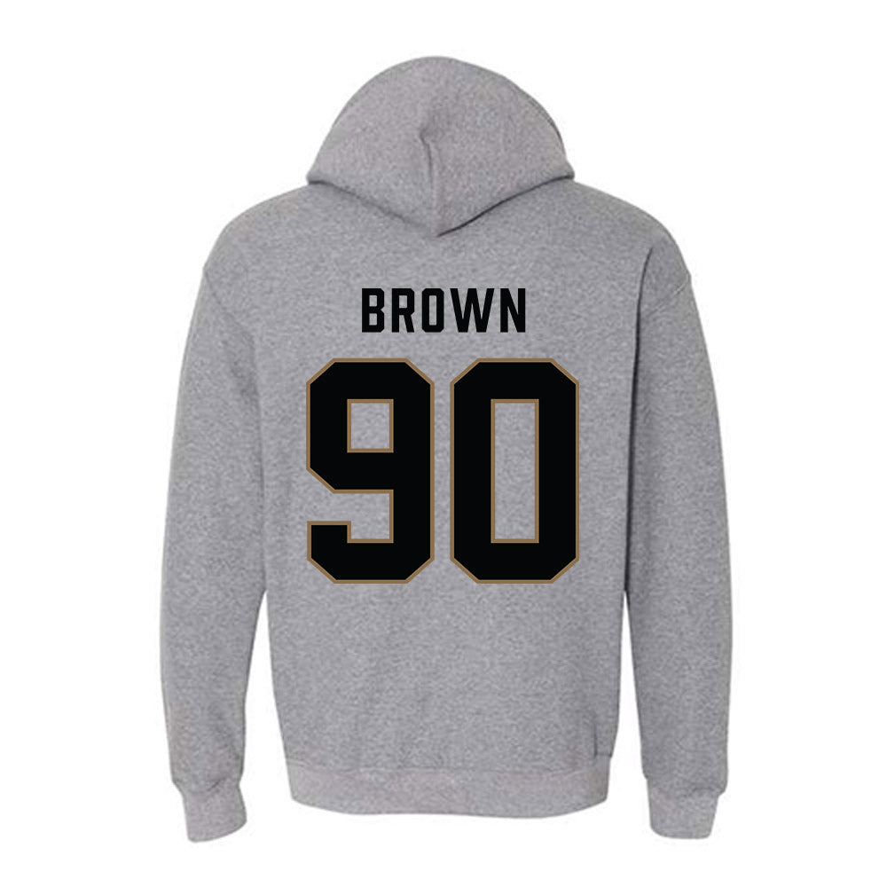 Wofford - NCAA Football : Omarion Brown - Classic Shersey Hooded Sweatshirt-1
