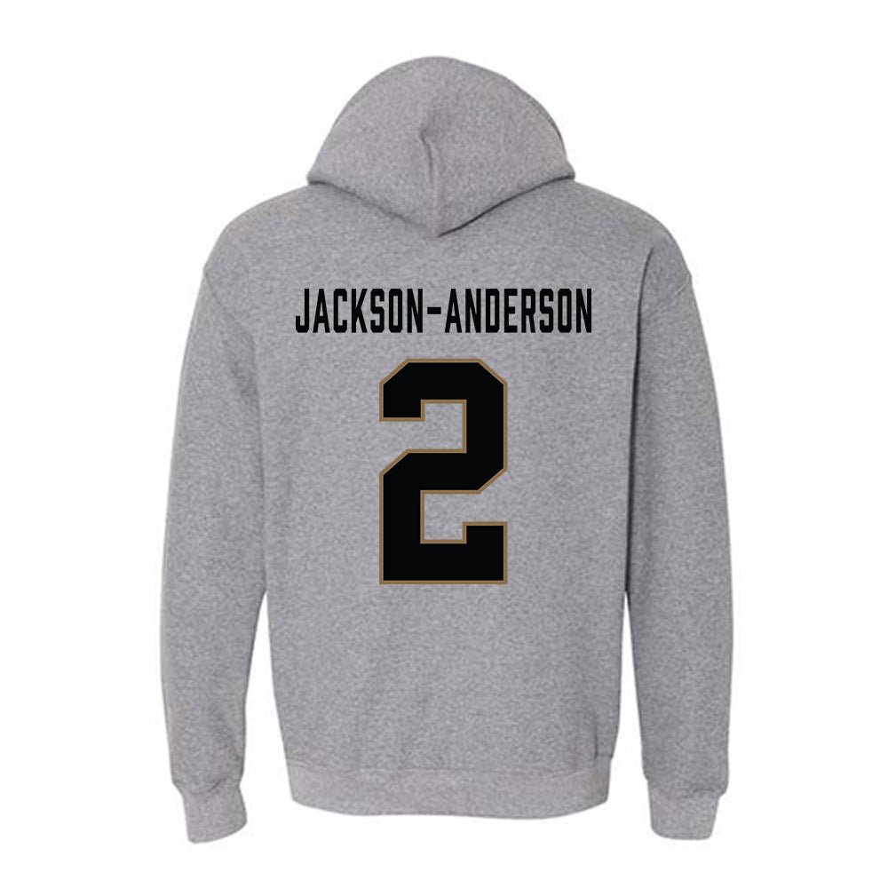Wofford - NCAA Football : Ihson Jackson-Anderson - Classic Shersey Hooded Sweatshirt-1