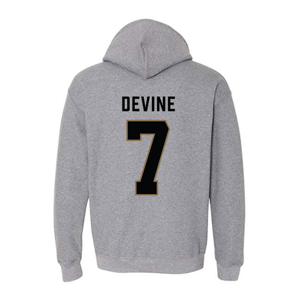 Wofford - NCAA Softball : Desirae Devine - Classic Shersey Hooded Sweatshirt-1