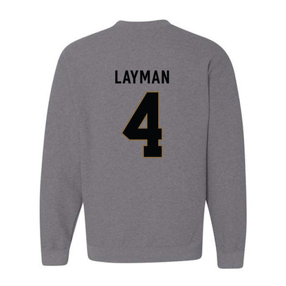  - NCAA Baseball : James Layman - Classic Shersey Crewneck Sweatshirt-1