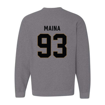 Wofford - NCAA Football : Brandon Maina - Classic Shersey Crewneck Sweatshirt-1