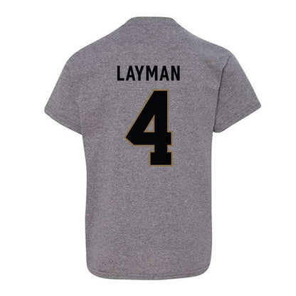  - NCAA Baseball : James Layman - Classic Shersey Youth T-Shirt-1