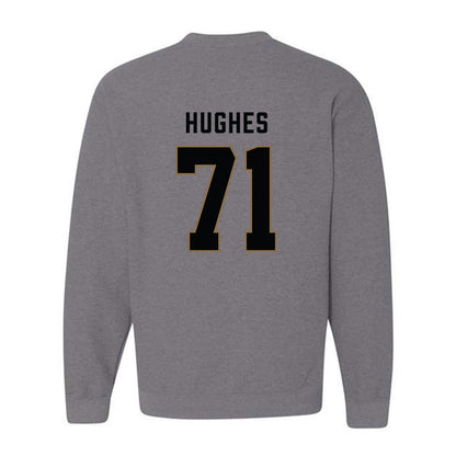 Wofford - NCAA Football : Quincy Hughes - Classic Shersey Crewneck Sweatshirt-1