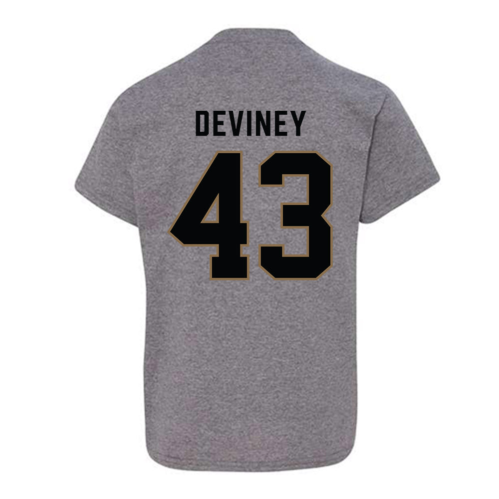 Wofford - NCAA Football : Conner Deviney - Classic Shersey Youth T-Shirt-1