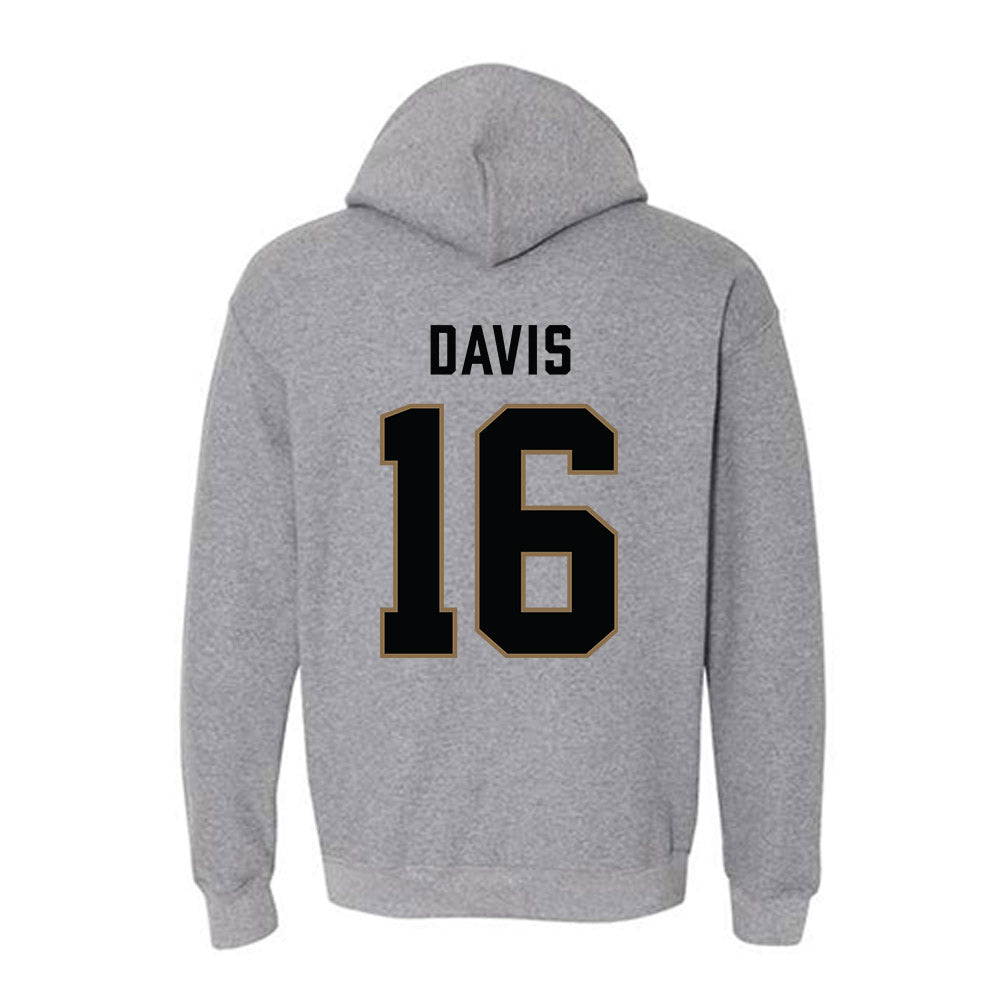  - NCAA Baseball : Champ Davis - Classic Shersey Hooded Sweatshirt-1