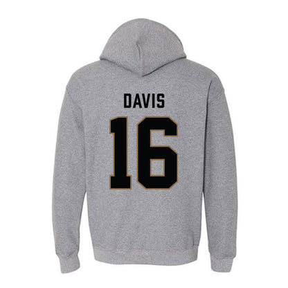  - NCAA Baseball : Champ Davis - Classic Shersey Hooded Sweatshirt-1