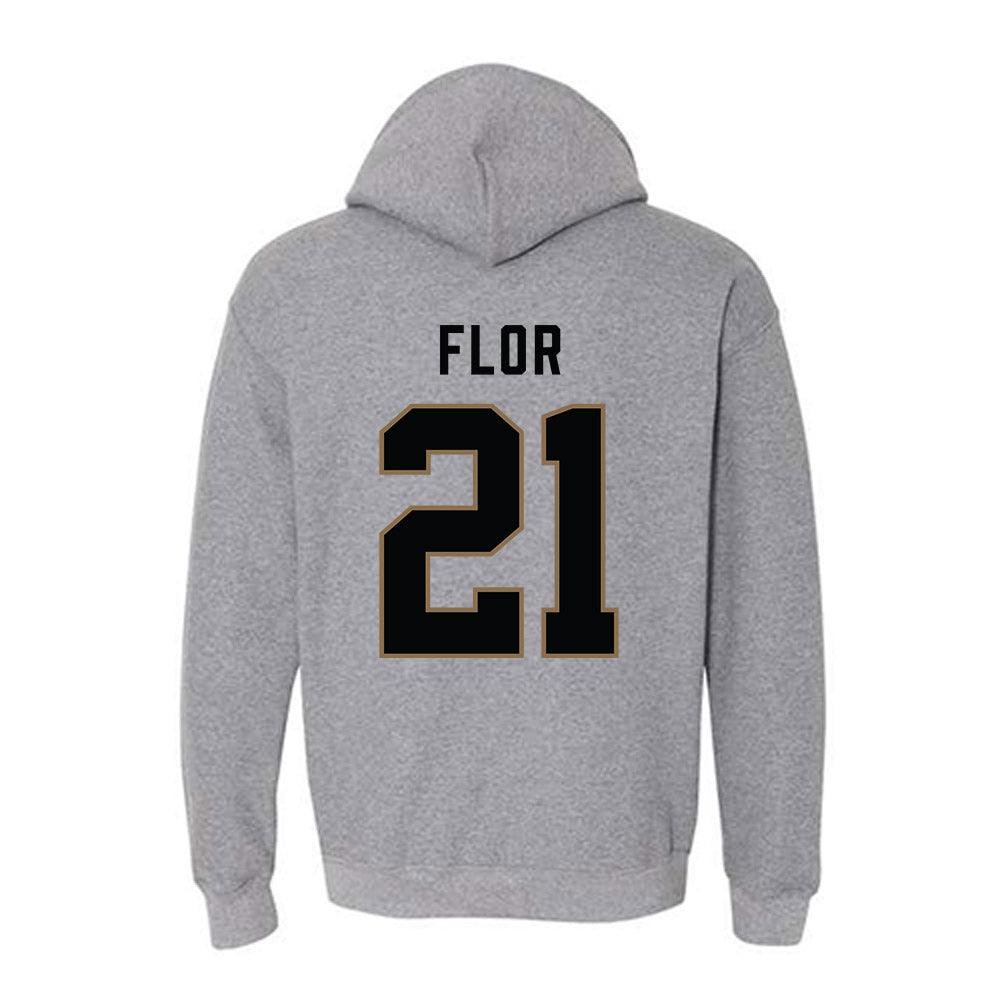 Wofford - NCAA Women's Basketball : Mia Flor - Classic Shersey Hooded Sweatshirt-1