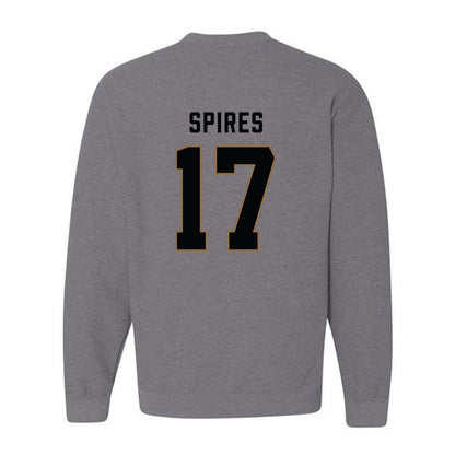 Wofford - NCAA Men's Soccer : Franklin Spires - Classic Shersey Crewneck Sweatshirt-1