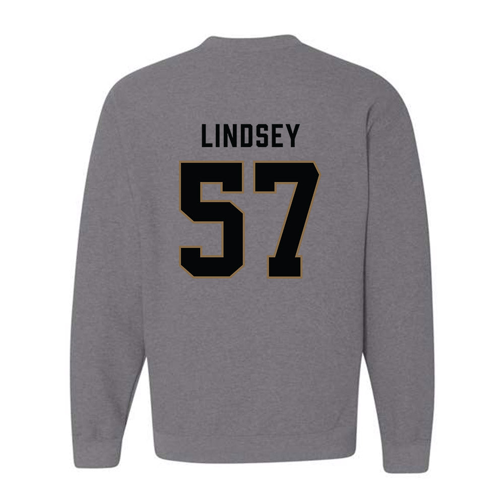 Wofford - NCAA Football : Von Lindsey - Classic Shersey Crewneck Sweatshirt-1