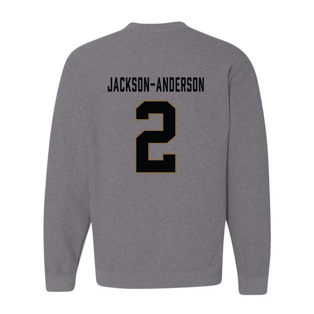 Wofford - NCAA Football : Ihson Jackson-Anderson - Classic Shersey Crewneck Sweatshirt-1