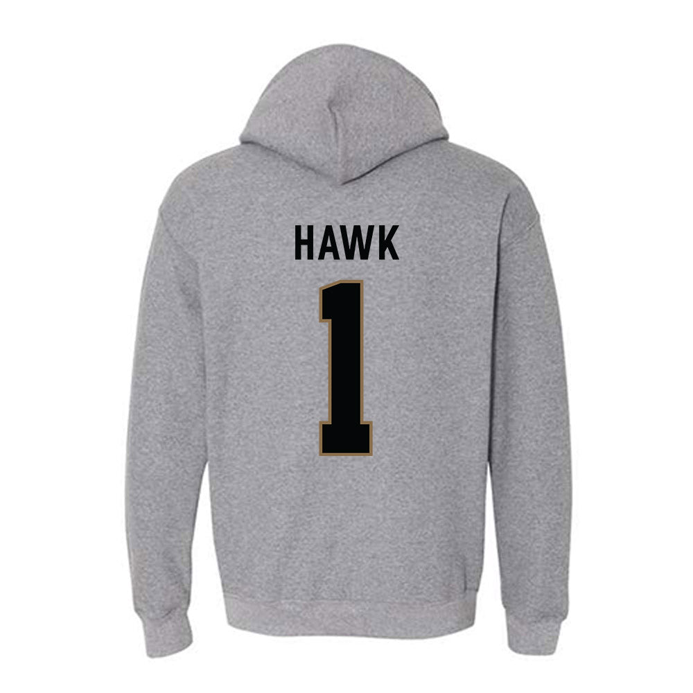  - NCAA Women's Basketball : madi hawk - Classic Shersey Hooded Sweatshirt-1