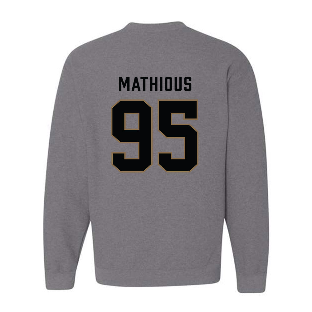 Wofford - NCAA Football : Nicholas Mathious - Classic Shersey Crewneck Sweatshirt-1