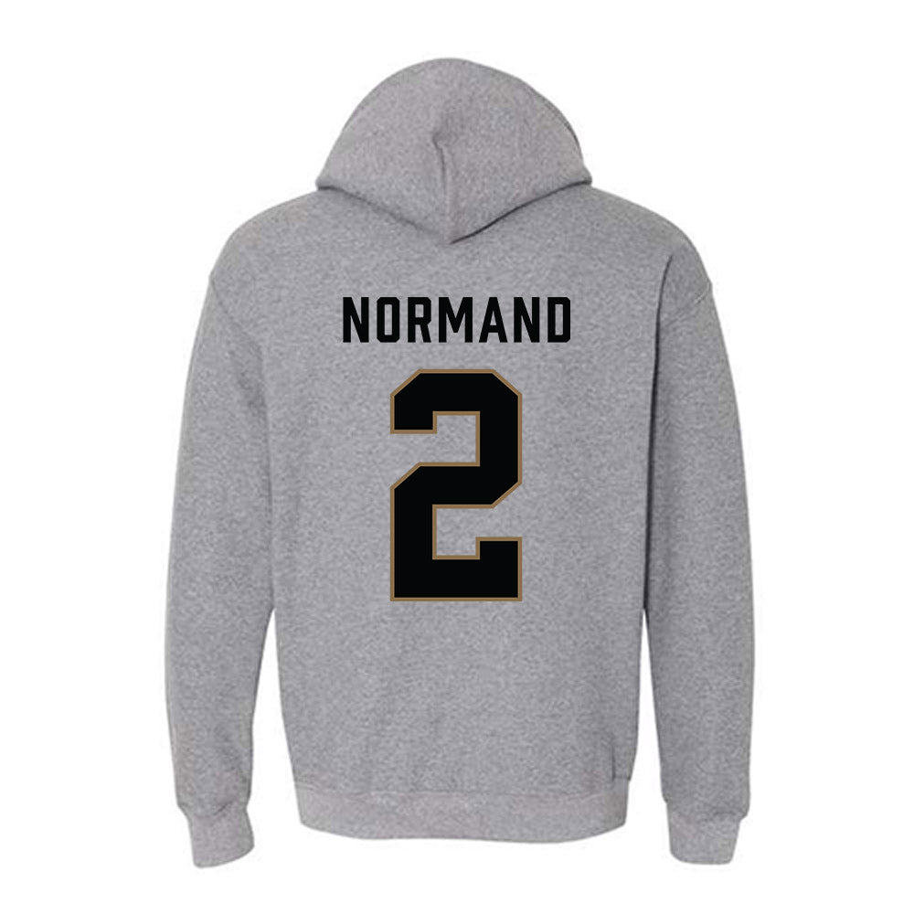 Wofford - NCAA Women's Volleyball : Emily Normand - Classic Shersey Hooded Sweatshirt-1
