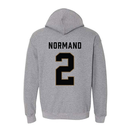 Wofford - NCAA Women's Volleyball : Emily Normand - Classic Shersey Hooded Sweatshirt-1
