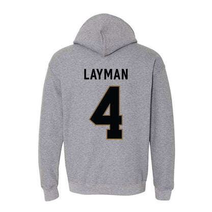  - NCAA Baseball : James Layman - Classic Shersey Hooded Sweatshirt-1