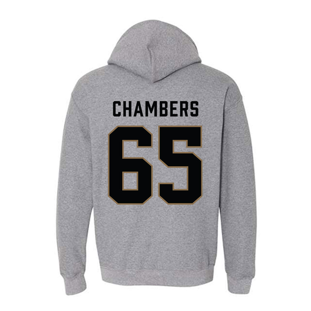 Wofford - NCAA Football : Kendrell Chambers - Classic Shersey Hooded Sweatshirt-1