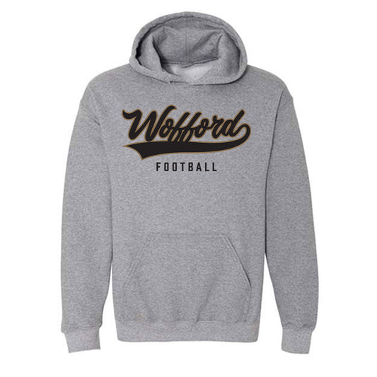 Wofford - NCAA Football : Sam Spence - Classic Shersey Hooded Sweatshirt-0