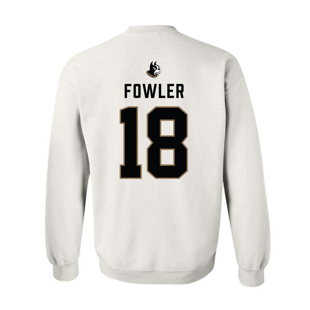 Wofford - NCAA Football : Jaden Fowler - Classic Shersey Crewneck Sweatshirt-1