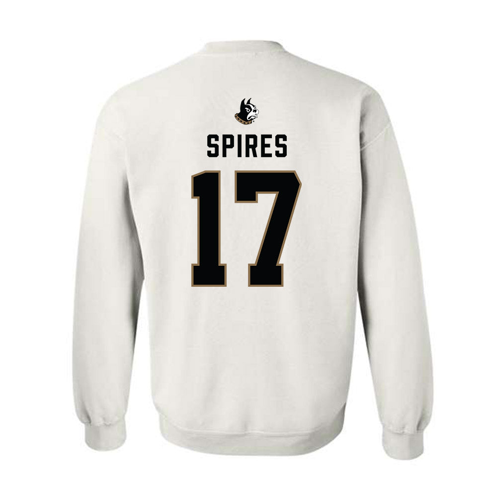Wofford - NCAA Men's Soccer : Franklin Spires - Classic Shersey Crewneck Sweatshirt-1